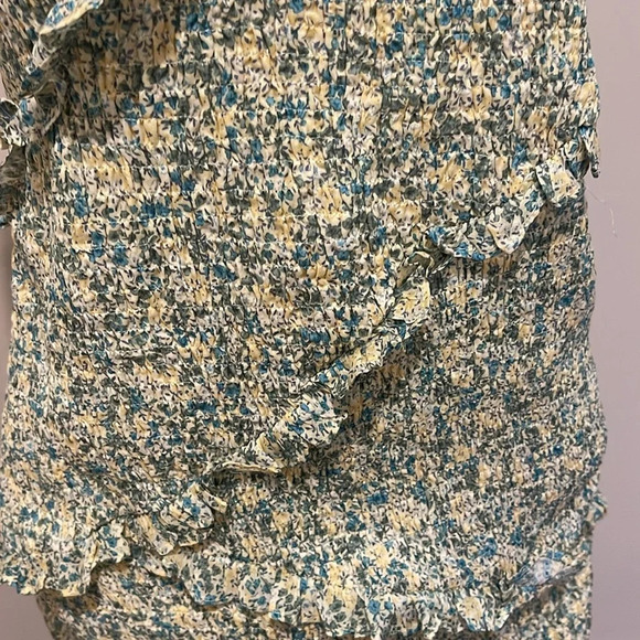 NWT!! ASTR - Eastwick Dress - Green/Blue/Yellow Floral - Size Large - Picture 6 of 11
